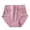 Purple, variant on HVOBTTY Women's Cotton High Waist Briefs Shorts Soft Elastic Breathable Flexible For Daily Sport Training Panties