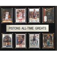 thumbnail image 2 of C&I Collectables 1215ATGPISTONS NBA 12"x15 Pouces Detroit Pistons All-Time Greats Plaque, 2 of 3