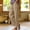 Khaki women wide leg pants with pockets a1, variant on Cagogo Women's Wide Leg Elastic Waist Pants with Pockets Casual Loose Long Trousers Solid Flowy Beach Work Lounge Summer Clothes, Khaki S