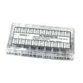 thumbnail image 4 of 1 caja de tornillos ranurados, para reparación de piezas traseras de caja, mantenimiento de acero con caja de almacenamiento, tornillos de cabeza, 4 of 8