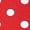 Red, variant on Miluxas Women's Polka Dot Mule Loafers, Backless Slip-On Shoes with Rhinestone Buckle, Casual Flat Mules for Summer White 9.5(43)