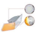 thumbnail image 6 of KAIHUIXING Front Left + Right Parking Turn Signal Lights Corner Lamp Without Bulbs Clear & Amber Lens Set of 2 for Jeep for Patriot 2007-2017 3.94Inch-Item Height 68004180AC 12-5283-00-1, 6 of 9