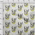 thumbnail image 3 of oneOone Rayon Lime Green Fabric Tropical Sewing Craft Projects Fabric Prints By Yard 56 Inch Wide-HM, 3 of 5