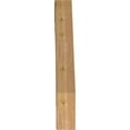 thumbnail image 4 of 5 1/2"W x 28"D x 40"H Merced Smooth Knee Brace, Western Red Cedar, 4 of 4