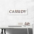 thumbnail image 2 of ARTCANVAS CASSIDY Girls Name Room Decor Canvas Art Print - Size: 36" x 12" (0.75" Deep), 2 of 9