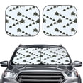 thumbnail image 2 of Sikiie Sea Turtle Print Foldable Car Windshield Sun Visor, Car Window Sunshade Suitable for Sedan, SUV and Truck Car Accessories-Small, 2 of 6