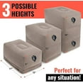 Koala Kloud 3 Height Travel Foot Rest Inflatable Foot Rest Pillow