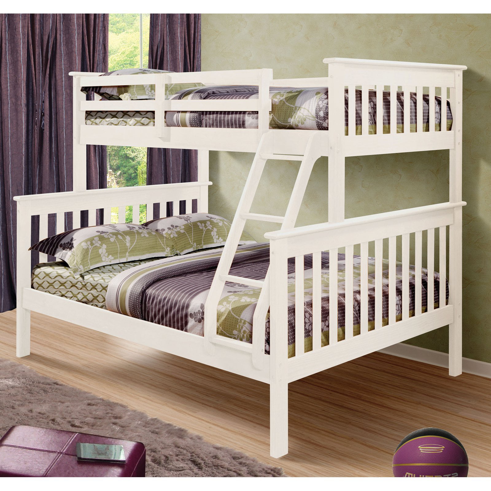 Details about   Modern Mission Bunk Beds with Storage 
