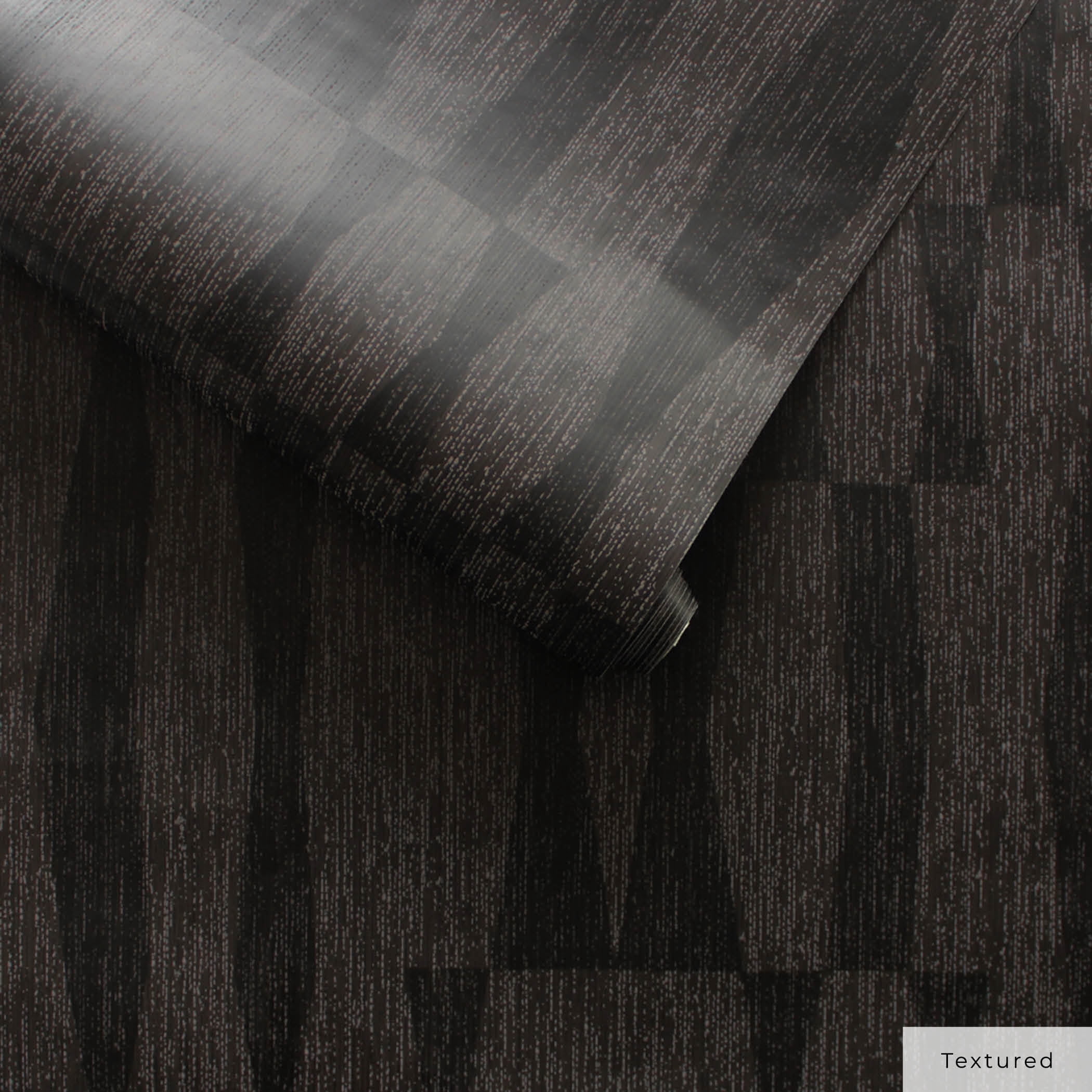 Tempaper Textured Faux Grasscloth Geo Grey Peel and Stick Wallpaper, 20.5" x 16.5'