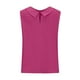 thumbnail image 4 of Vestidos Casuales Para Mujer, Blusas De Mujer De Moda Camisa bonita de lino con cuello de muñeca, suelta, sin mangas, de color liso y verano para mujer, 4 of 5