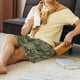 thumbnail image 5 of Fotbe Green Snake Skin Pantalones Cortos de Pijama para Hombre, Ropa de Dormir, Pantalones de Pijama Cortos para Hombre-Large, 5 of 6
