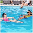 thumbnail image 4 of SwimWays Premium Spring Float Papasan with Fast Inflation, Blue, 4 of 7