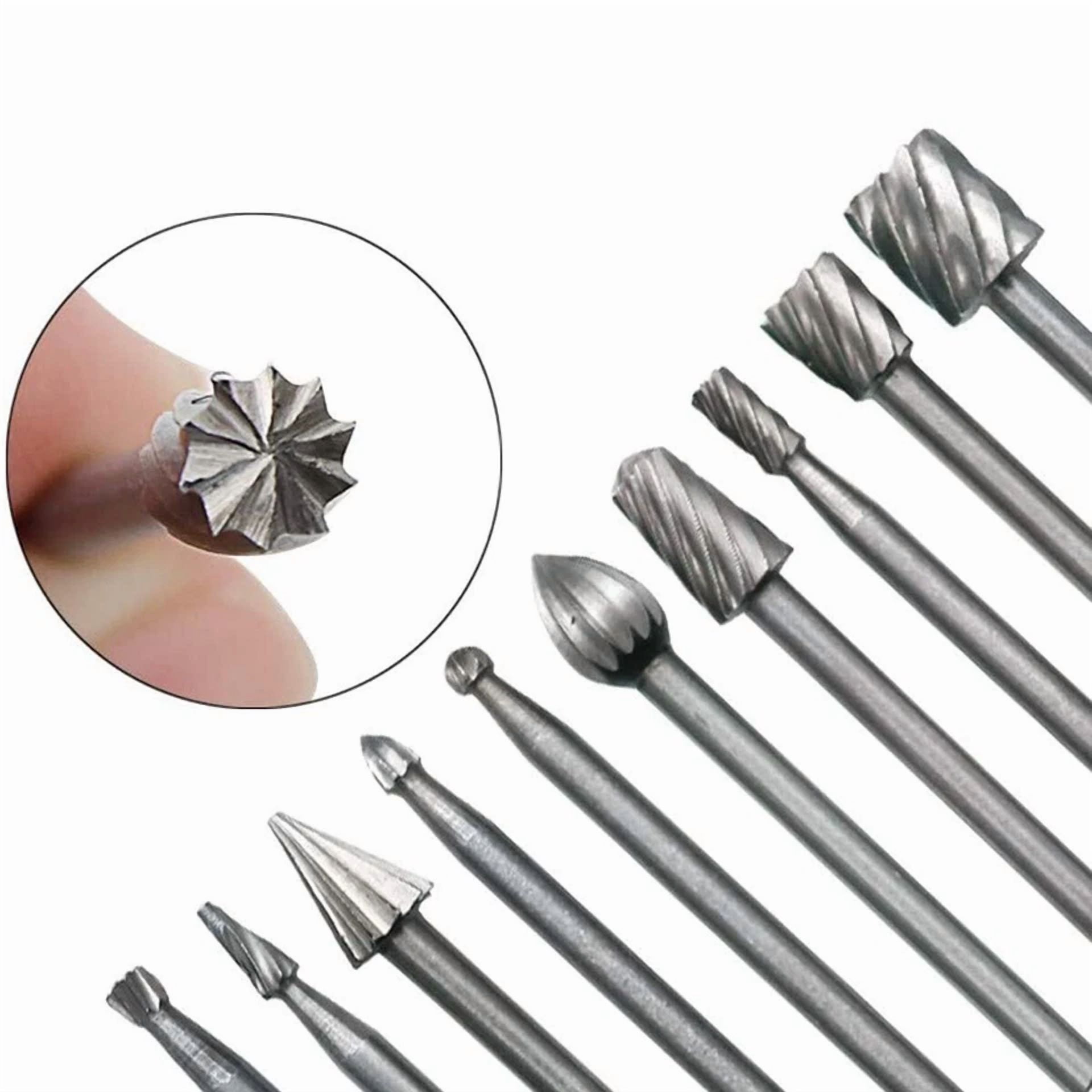 BUTTERFLY- 20X Diamond Burr Bits Drill Set Rotary Multi Tool Accessories Kits For Dremel