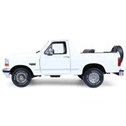 1993 Ford Bronco XLT Oxford White Artisan Collection 1/18 Diecast Model Car by Greenlight