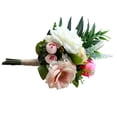 thumbnail image 3 of Ramo de flores artificiales Decoración de flores falsas para silla Herramienta de decoración de plantas de boda en casa Yuarrent HA8199-04B, 3 of 6