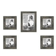 thumbnail image 3 of Picture Frame Set, 5 Piece Customizable Multi pack, 1-5x7, 4-4x4, for Instagram Photo Wall Gallery or Tabletop Display, 3 of 6