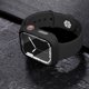 thumbnail image 3 of Compatible with Apple Watch Screen Protector 41mm Series 8/7 iWatch Case, 3 Pack Full Protective Ultra-Thin Hard PC Bumper Scratch Resistant HD Protective Face Cover, Black/NavyBlue/White,41mm, 3 of 5