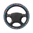 thumbnail image 3 of Balery Christmas Tree print Steering Wheel Covers Elastic Skidproof Steering Wheel Protective Cover Case for Men Women Universal 15 Inches Cars Accessories, 3 of 8