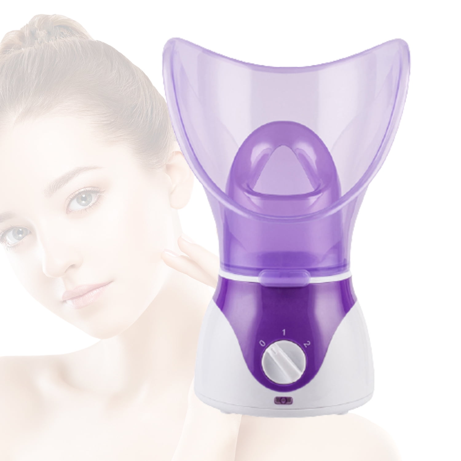 Face Steamer for Facial Deep Cleaning, 2 in 1 Face & Hair Steamer for  Natural Hair Home Use, Facial Steamer for Face Professional, Hair Steamer  for Black Hair Deep Conditioning, Face Spa