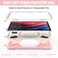 thumbnail image 5 of For Lenovo Tab M11/Tab K11 LTE/Xiaoxin Pad 2025 Case 11 inch, 360 Hand Strap, Shoulder Strap, Kickstand, Rugged Drop Protection, Cherry Pink, 5 of 7