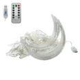 thumbnail image 5 of Fuchsun Led Outdoor&Indoor Curtain String Light 138 Led Moon Hanging Light with 8 Lighting Modes USB (Warm White ), 5 of 6