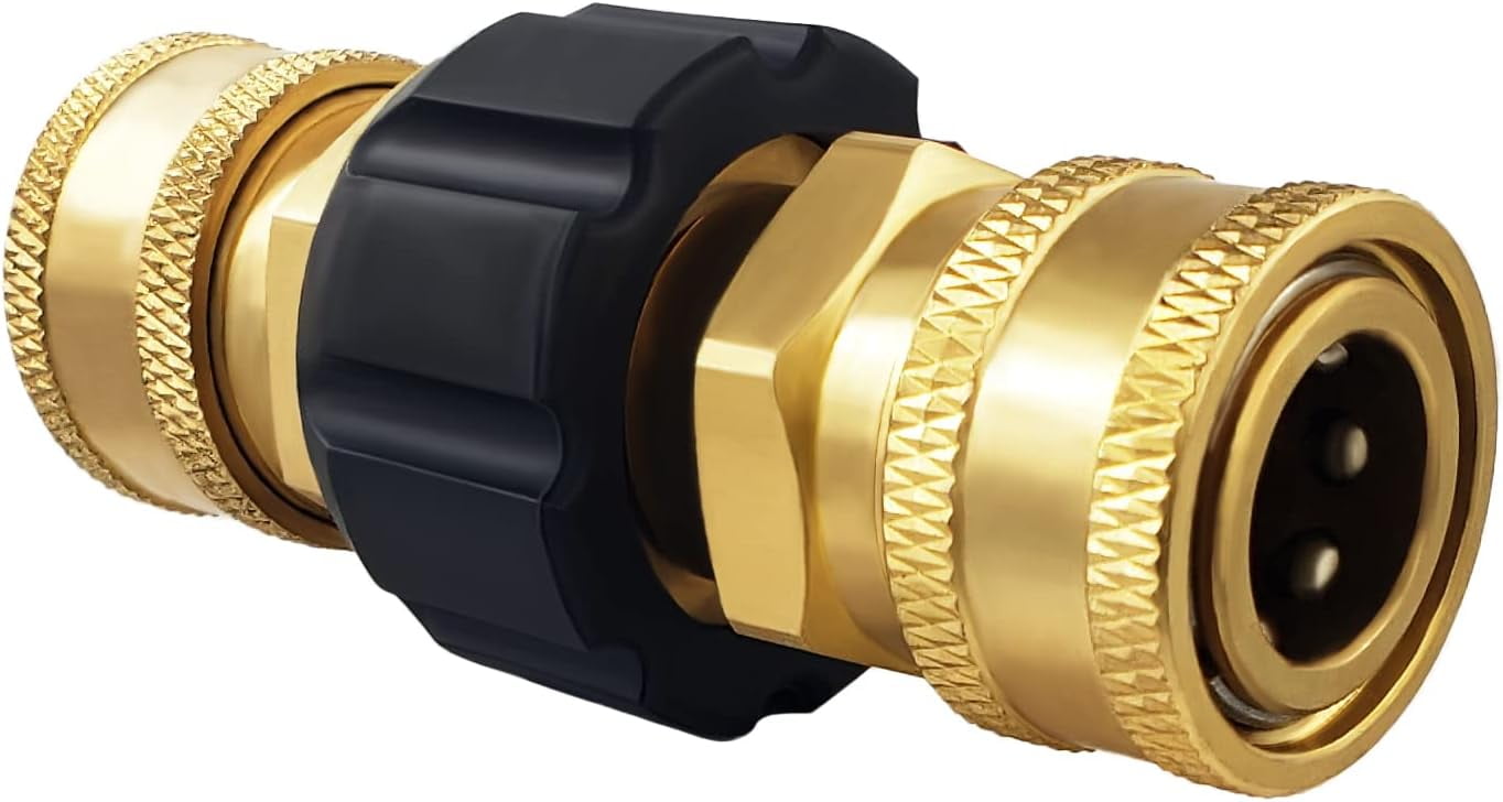 Ultimate Washer High Pressure Hose Quick Connect Kit, 4000 PSI (Female Socket to Female Socket)