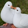 thumbnail image 2 of HI-LINE GIFT LTD. TWO DOVES ON A LOG STATUE, 2 of 6