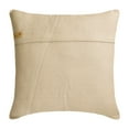 thumbnail image 3 of Pillow Sham Euro, Green 26"x26" (65x65 cm) Euro Shams, Linen Embroidery Beaded Euro Shams For Couch, Floral Pattern Modern Style - Arboreal, 3 of 4