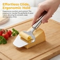 thumbnail image 4 of 1 Set Cheese Slicers, Adjustable Wire Cheese Cutter with Cheese Plane Tool & Wires, 4 of 7