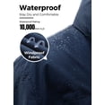 thumbnail image 5 of Wantdo Men's Big and Tall Jacket Waterproof Ski Coat Windproof Snowboarding Jacket Warm Parka Navy 3X, 5 of 8