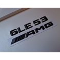 thumbnail image 1 of Gle53 Amg Matte Black Letter Rear Boot Badge Emblem Gle Class Mercedes Matt, 1 of 1