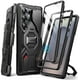 thumbnail image 1 of Funda TONGATE con soporte magnético para Samsung Galaxy S25 Ultra, color negro, 1 of 9