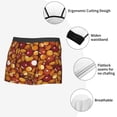 thumbnail image 5 of Wukai Almond Nuts Print Men’s Underwear Breathable Boxer Briefs,&nbsp;Moisture Wicking & Breathable-Large, 5 of 7