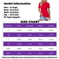 Ktyne Womens White Tee Shirt Loose Fit Short Sleeve Polo Shirts Solid
