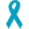 thumbnail image 2 of CafePress - Teal Aware Ribbon - 11 oz Ceramic Mug - Novelty Coffee Tea Cup, 2 of 4