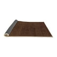 thumbnail image 2 of Ahgly Company Indoor Rectangle Abstract Orange Modern Area Rugs, 2' x 5', 2 of 4