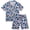 Grey Video Games, variant on Boys Pajama Set Breathable Button Down Sleep Shirt and Pajama Shorts Sleepwear Set 2 Piece