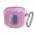 thumbnail image 1 of Estuche con mosquetón de cubierta transparente rígida para JBL Tune Flex 2023 Púrpura PC, 1 of 3