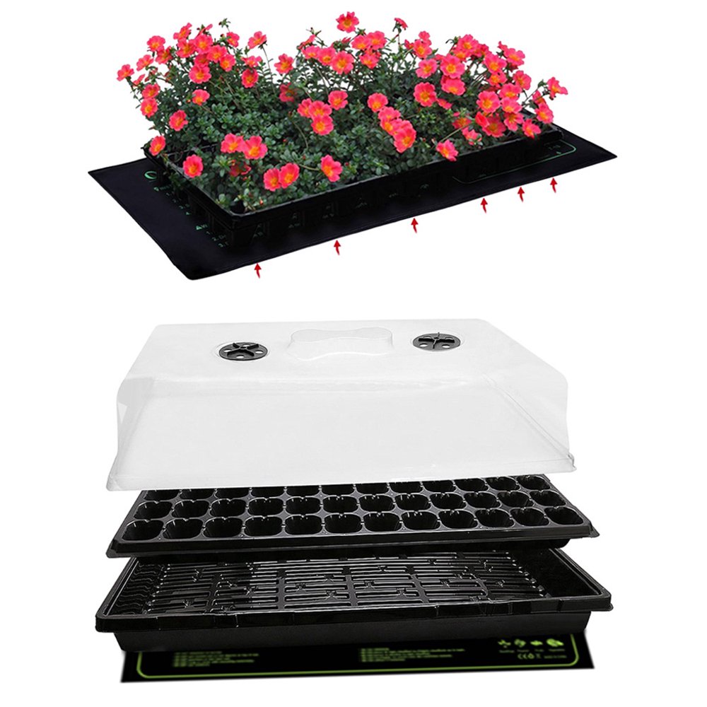 Waterproof plant nursery heating pad seed germination