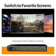 thumbnail image 2 of 4K 60Hz Switch 5x1 3x1 Video Switcher 5/3 In 1 Out With IR Remoter, 2 of 5