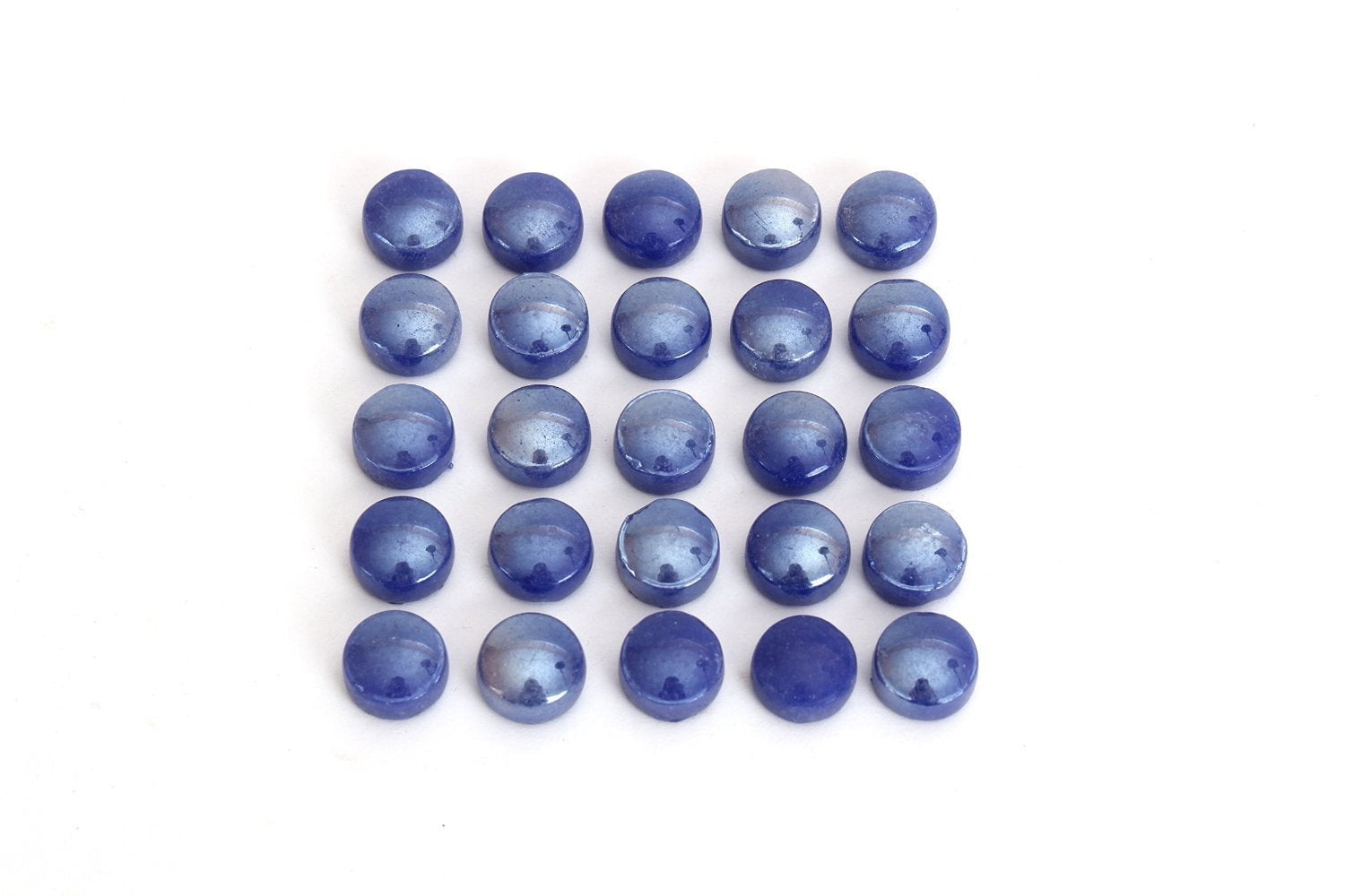Milltown Merchants Droplet Round Mosaic Ceramic Tile Approx. 1/2 Inch (3 lbs)