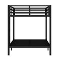 thumbnail image 6 of Leumius Full XL over Full XL Bunk Bed,Metal Bed Frame for Teens and Adults,Space-Saving/Noise Reduced/No Box Spring Needed, Black, 6 of 9