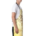 thumbnail image 3 of Picia Bunch of Grapes Waterproof Apron for Unisex Adult - Adjustable Bib Apron with Pockets, Ideal for Cooking, Gardening, Painting, and Household Chores, 3 of 9