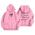 thumbnail image 2 of Christian Hoodies for Women 2025 We Love Because He First Loved Us Hoodie with Pockets Hooded Sweatshirt Pullover Tops, 2 of 6