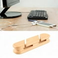 thumbnail image 6 of Ysyqkn Cable Management Cable Holder Clips Wooden Versatile Cord Holders Cord Organizer Small, 6 of 9