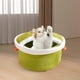 thumbnail image 4 of Plush cat bed, warm cave nest, pet bed for small dogs, plush tent for kittens and small dogs, L, 4 of 5