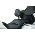 thumbnail image 2 of Kuryakyn 6772 Motorcycle Accessory: Omni Driver Seat Backrest Pad for 2018-19 Honda Gold Wing Motorcycles, Black, 2 of 4