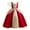 Red, variant on Elainilye Fashion Girls Party Dress Toddler Girls Lace Bow Ruffles Birthday Party Gown Princess Pageant Dress, Sizes 3-12 Years