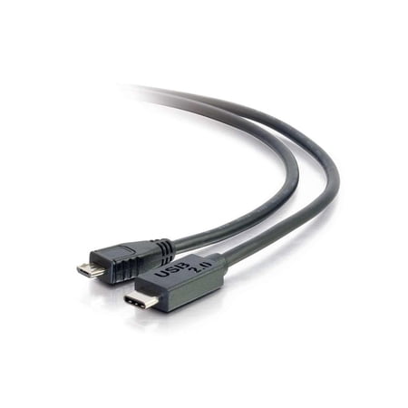 UPC: 0757120288503 | C2G 28850 USB 2.0 USB-C to USB Micro-B Cable M/M for Phones  Laptops  Tablets  Chromebook Pixel  Samsung Galaxy TabPro S  LG G6  Apple MacBook  Black (3 Feet  0.91 Meters)