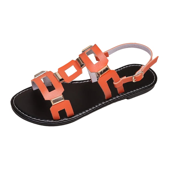 DAFEI Womens Dressy Sandals Women's Flip Flops Beach Sandals Fashionable Flat Sandals for Female Students Womens Sandles